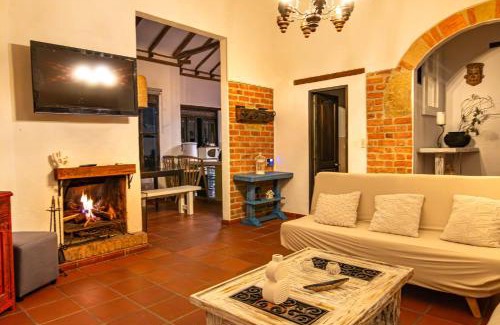 Villa de Leyva Apartment | Casa familiar con jacuzzi y vista increíble