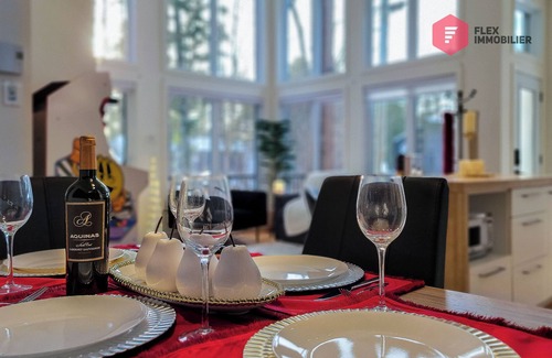 Pont-Rouge Ski Chalet | Casa Ibéricos in Portneuf/SPA Pool Sauna Billiards Trails 30 min from Quebec