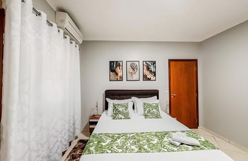 Ourinhos House | Casa no Jd Oriental, ar condicionado e vaga