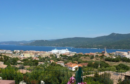 Propriano Apartment | Casa Régina - T2 N ° 3/Panoramic sea view terrace
