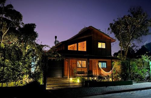 Praia do Ervino Villa | Casa sustentável a 300 metros da praia BX2452