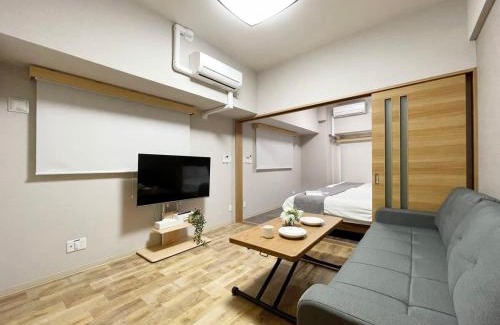Hiroshima City Centre Apartment | Casaen by b hotel - 1BR Apartment with beautiful City View Near Shopping District For 6Ppl