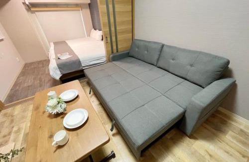 Hiroshima City Centre Apartment | Casaen by b hotel - 1BR Apartment with beautiful City View Near Shopping District For 6Ppl