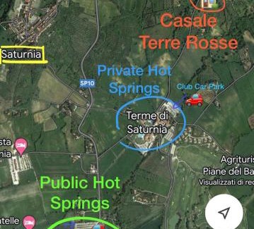 Saturnia Bed & Breakfast | Casale Terre Rosse Garden