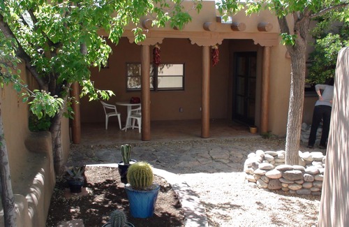 Downtown Santa Fe Cottage | Casita De Soledad - Two Spacious Private Courtyards And Portal.