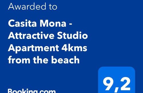 Altea la Vella Apartment | Casita Mona - Attractive Studio Apartment 4kms from the beach