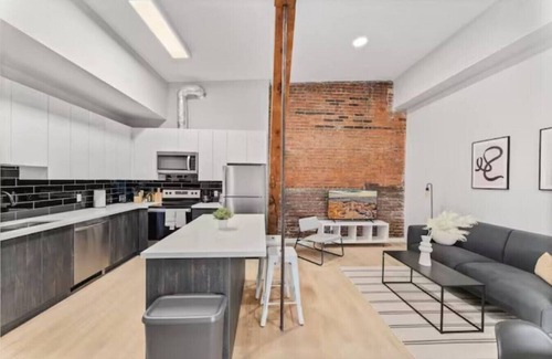 Peterborough Apartment | Cathedral Loft | 2 Queen Beds | Downtown + Trails