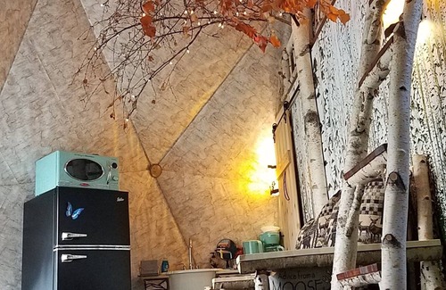 Hensonville House | Catskill Domeo - Romantic Magical Geodesic Glamping Dome in Catskill Mountains