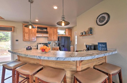 Cedaredge House | Cedaredge Hideaway with Grill and Mountain Views!
