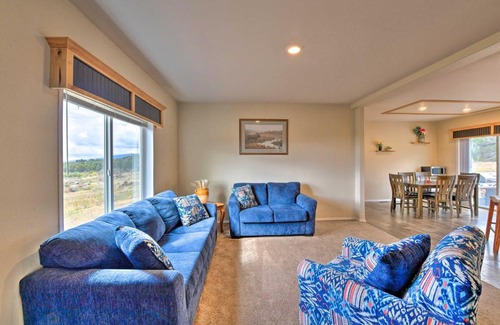 Cedaredge House | Cedaredge Hideaway with Grill and Mountain Views!