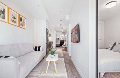 Eau Claire Apartment | Central Calgary Riverside Haven