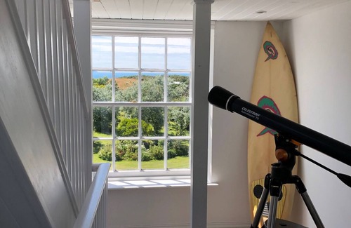 Westleigh House | Central part of 15th Century Manor House w/Beach Access, Private pool and Tower