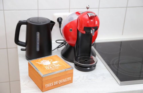 Bitburg Apartment | Central, quiet apartment in city center - kitchen, parking, terrace, SmartTV