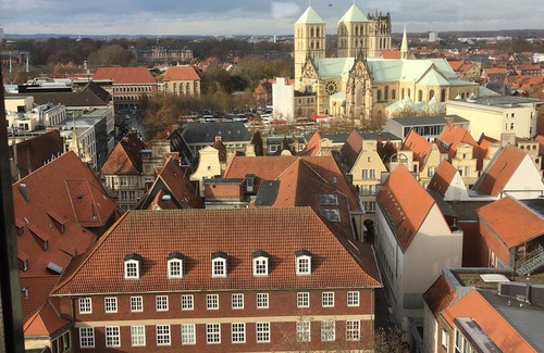 Albersloh Apartment | Centrally located, quiet vacation apartment with conservatory and view of the Werse