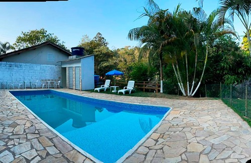 Santa Isabel House | Chácara com piscina e Wi-Fi em Santa Isabel - NOVO