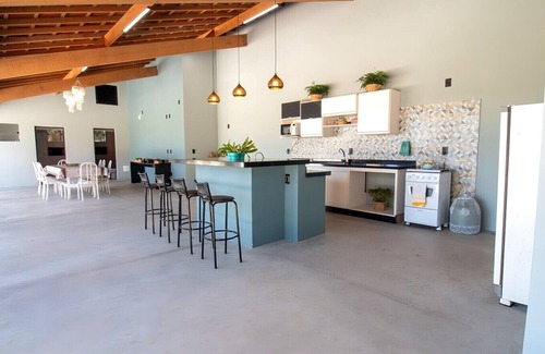 Socorro House | Chácara com piscina, área gourmet equipada e Wi-Fi