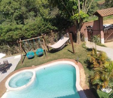 Piratuba House | Chácara Prainha JK com piscina praia no quintal de casa