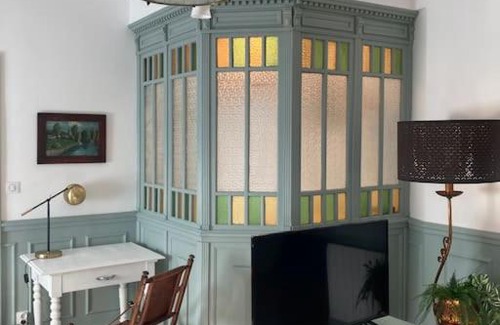 Mulhouse Apartment | CHACHACHA appartement de charme, calme,balcon 5pers 4étoiles, patio