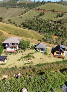 Campos do Jordao House | Chalé Acima das Nuvens 1 com Hidro