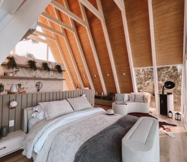 Urubici Cabin | Chalé Aframe- Benta Rosa Chalés de Luxo