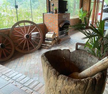 Anitapolis House | Chalé Cabana Sítio na Serra para amigos e familiares com Piscina