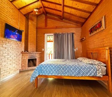 Conceicao do Ibitipoca Ski Chalet | Chalé com hidromassagem e Wi-Fi em Ibitipoca