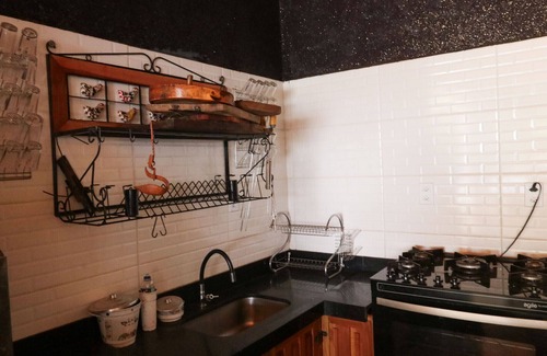 Delfinopolis Ski Chalet | Chalé com vista e acesso ao Rio Grande - MG