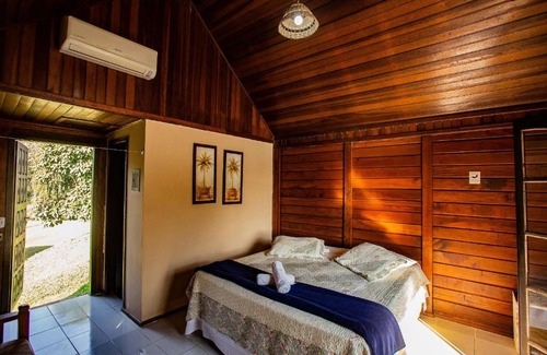 Eldorado Bed & Breakfast | Chalé Duplo Luxo - Chalé no meio da Mata Atlântica