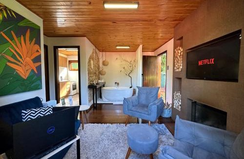 Jardim do Embaixador Ski Chalet | Chalé em condomínio a 1km do Capivari - KG Home