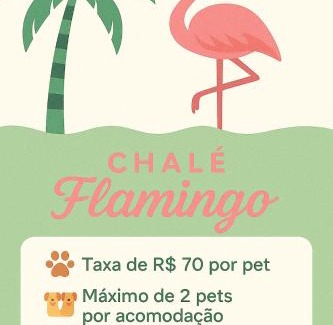 Morretes Ski Chalet | Chalé Flamingo com Piscina Casa inteira em Morretes