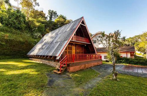 Vila Inglesa Ski Chalet | Chalé inteiro completo a 5 min a pé do Capivari - Campos do Jordão