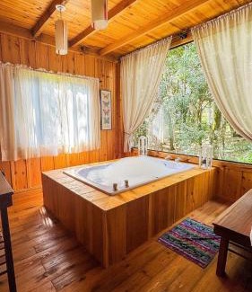 Campo Alegre Ski Chalet | Chalé Morada Alma Gêmea Hidromassagem e Mirante