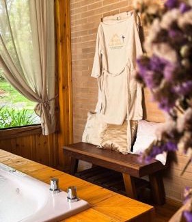 Campo Alegre Ski Chalet | Chalé Morada Alma Gêmea Hidromassagem e Mirante