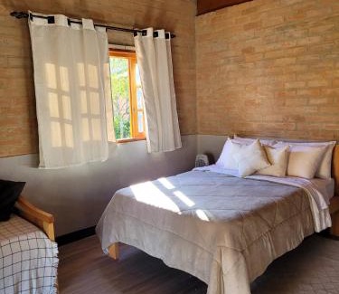 Sao Bento do Sapucai Cabin | Chalé Rústico Moderno no Cantagalo