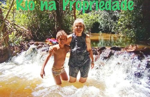 Pirenopolis House | Chalé Rio Piscina Cozinha Área de Lazer Pertinho da CidadeMaravilha