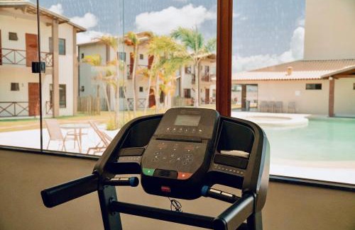 Santo Amaro do Maranhao Ski Chalet | Chale Luis Felipe com Piscina, Academia e Mirante