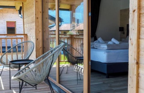Inzell Apartment | Chalet 13 with sauna and summer pool for max. 6 people