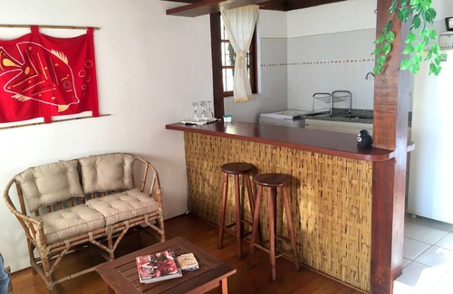 Veloso House | Chalet 2 a 80 mt. from the beach of Curral in Ilhabela. Magnificent view of the sea !