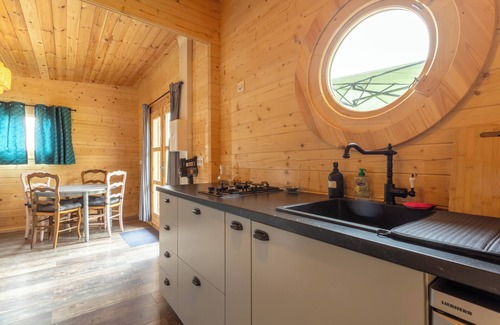 Landeleau Ski Chalet | Chalet '4 Pers Landeleau 2kms Canal' with Private Terrace