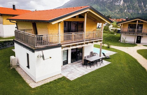 Inzell Apartment | Chalet 9 with sauna and summer pool for max. 8 people