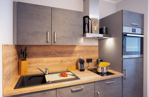 Hohegeiß Apartment | Chalet Bergzeit Family Wellness Suite für bis zu 12 Personen