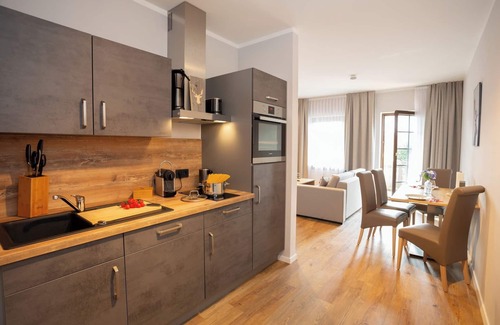 Hohegeiß Apartment | Chalet Bergzeit Family Wellness Suite für bis zu 12 Personen