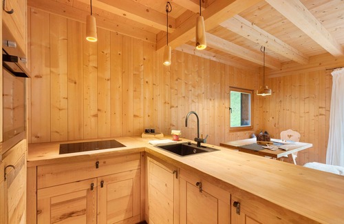 Prateria Ski Chalet | Chalet 'Blasla Olben 3-4P 1' with Mountain View, Private Terrace and Wi-Fi