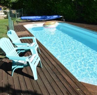 Ventenac-Cabardes Ski Chalet | Chalet, calme, absolu, superbe vue, et piscine (en été)