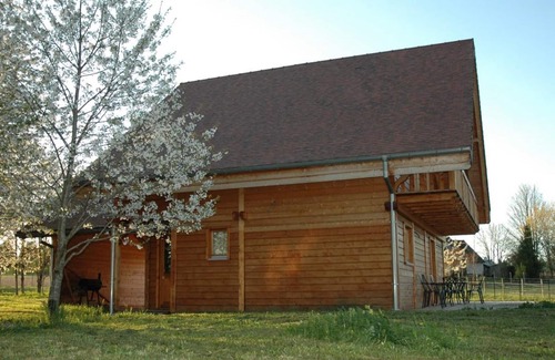Louchy-Montfand Cottage | Chalet familial avec piscine, cheminée et jardin boisé au cœur des vignobles de St Pourçain