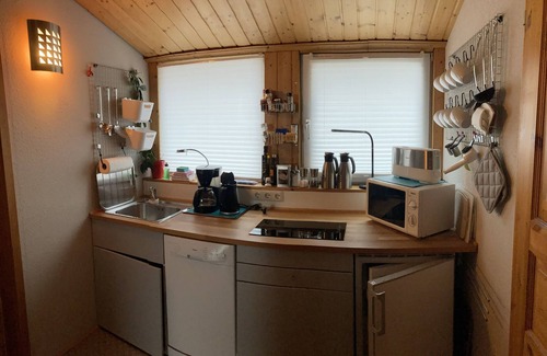 Heiligensee Apartment | Chalet Ingrid - OG of an EFH - not a complete apartment!