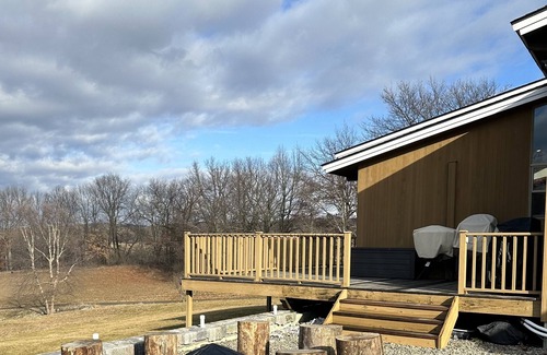 Hollowville House | Chalet on 20 acres with beautiful views from every room.