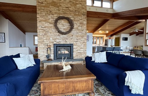 Hollowville House | Chalet on 20 acres with beautiful views from every room.