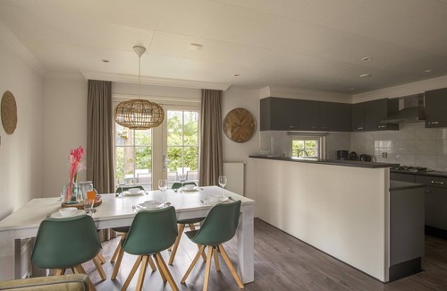 Hooghalen Ski Chalet | Chalet with dishwasher, in a nature reserve