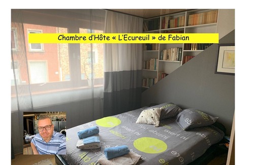 Frameries House | Chambres D'hôte "l'écureuil" Proche de Mons, Pairi Daiza, à Côté de Spark'oh